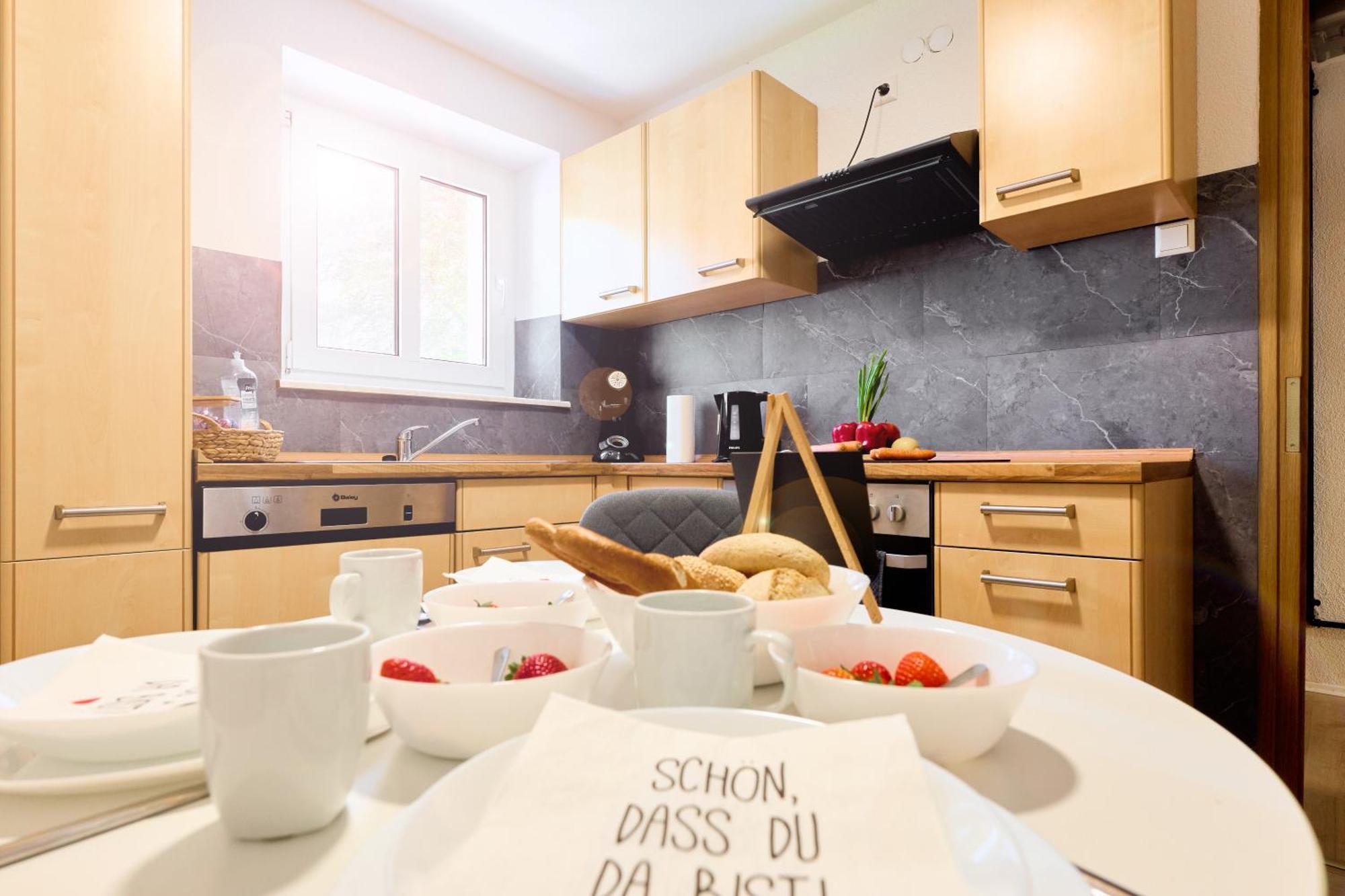 Dreams, 3 Schlafzimmer, Parkplatz, Stadtzentrum Neu-Ulm Exteriör bild